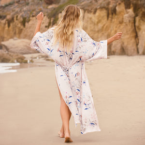 
                
                    Load image into Gallery viewer, Isla Belted Cover-Up Kimono
                
            