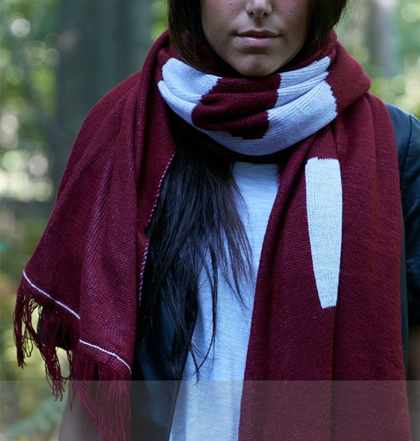 Blanket Scarf: LOVE