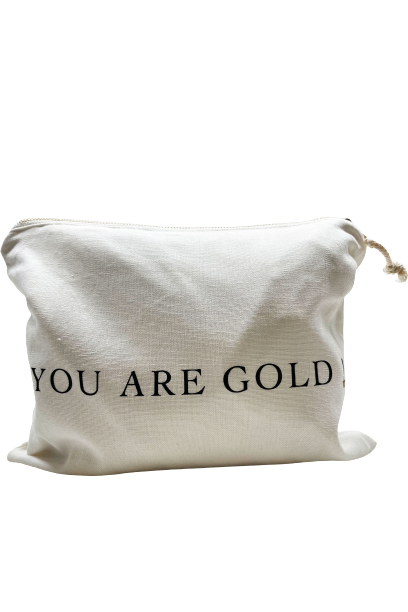 
                
                    Load image into Gallery viewer, You Are Gold! Lulu Pouch
                
            