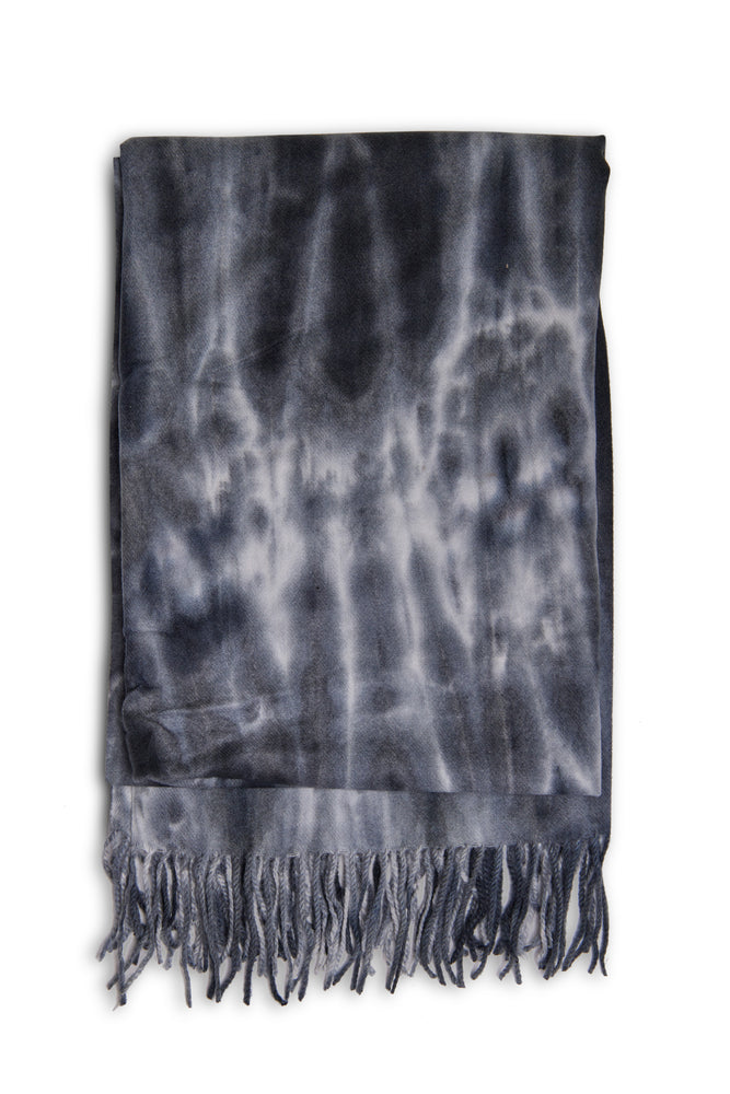 
                
                    Load image into Gallery viewer, Tie Dye Scarf - Black and white
                
            