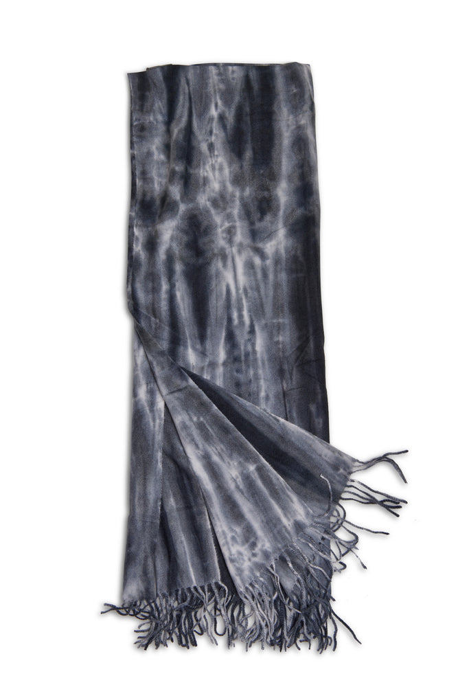 
                
                    Load image into Gallery viewer, Tie Dye Scarf - Black and white
                
            